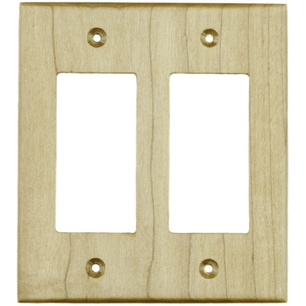 Premium Wood Outlet Covers and Wood Light Switch Covers
