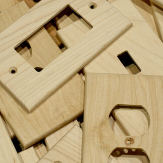 Maple Wood Wall Plates